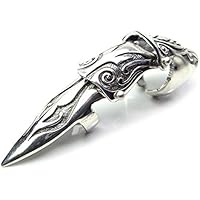 Amazon | [シルバーワン] si 中世甲冑鎧 アーマーリング メンズ